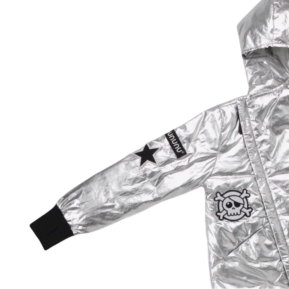 Nununu Kids Metallic Puffer | Super Patch Down Jacket